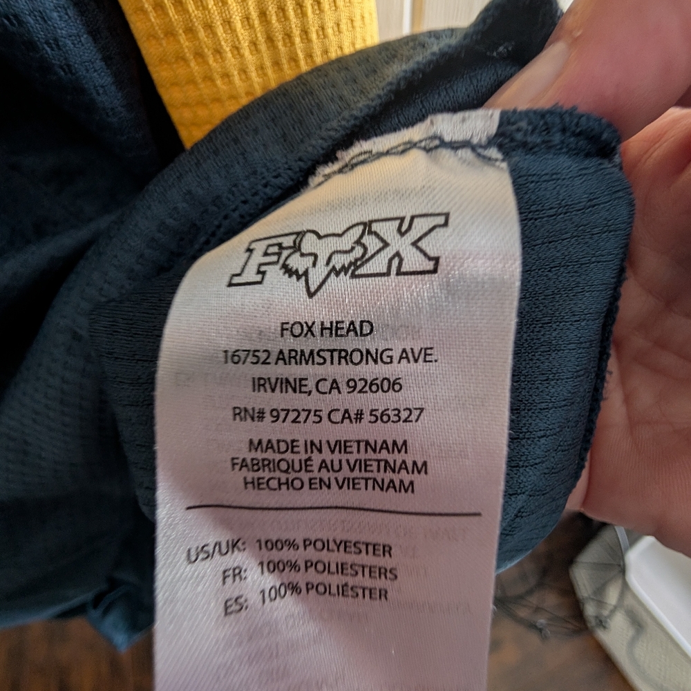 MENS FOX RACING RIDING SHIRT - Picture 6 of 7
